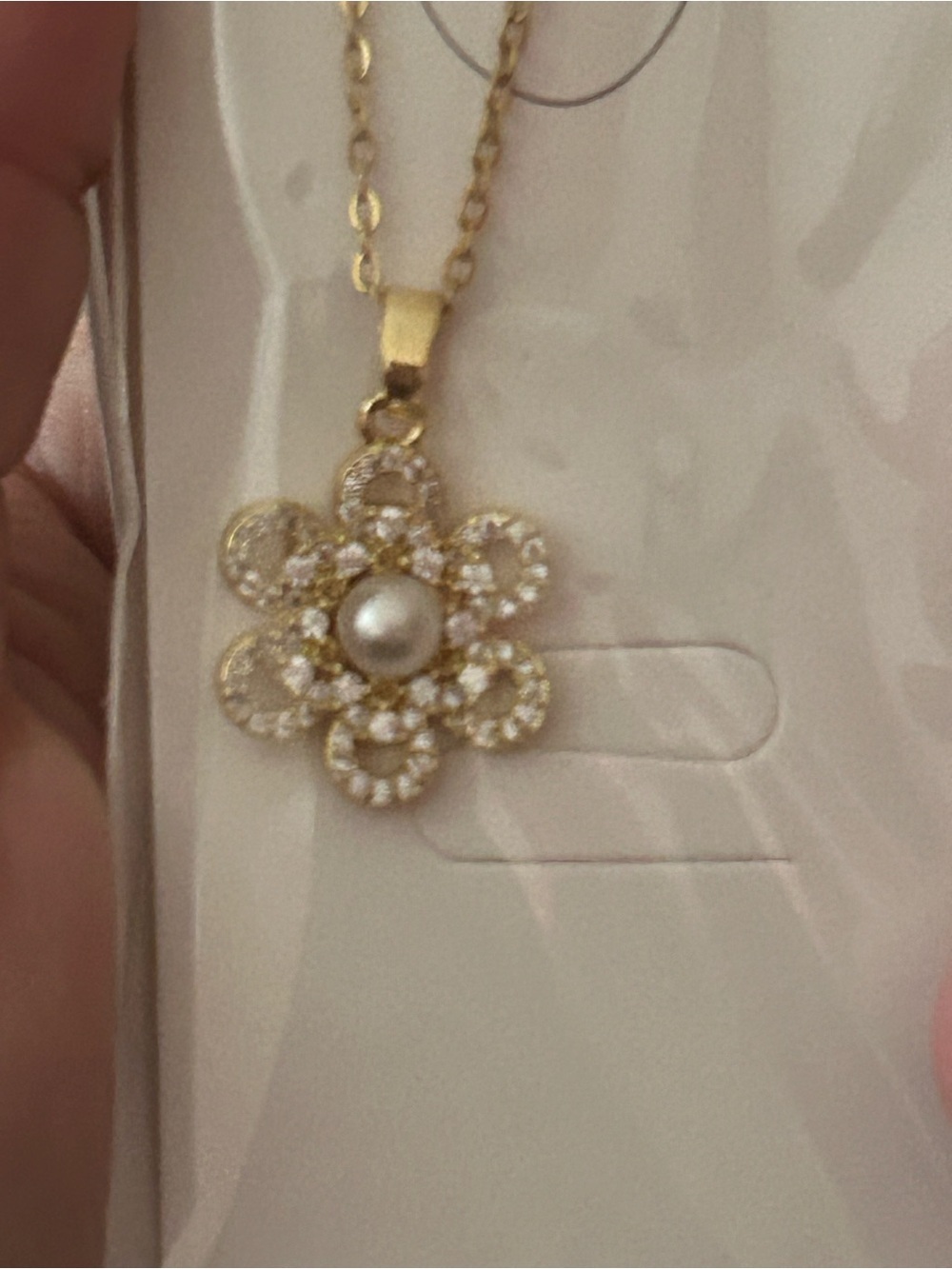 🔥$2 Gold Flower Pearl Pendant Necklace - Elegant Women's Jewelry